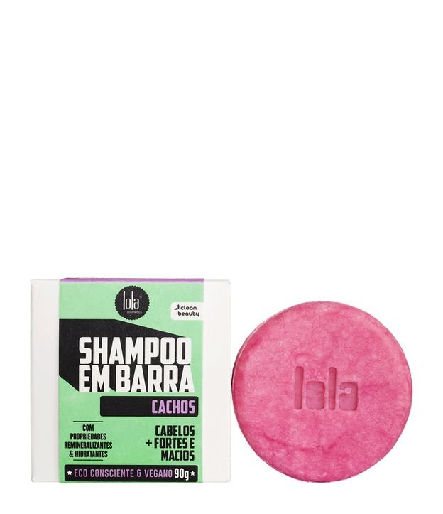 Shampoo em Barra para Cabelos Cacheados Lola Cosmetics 90g 1