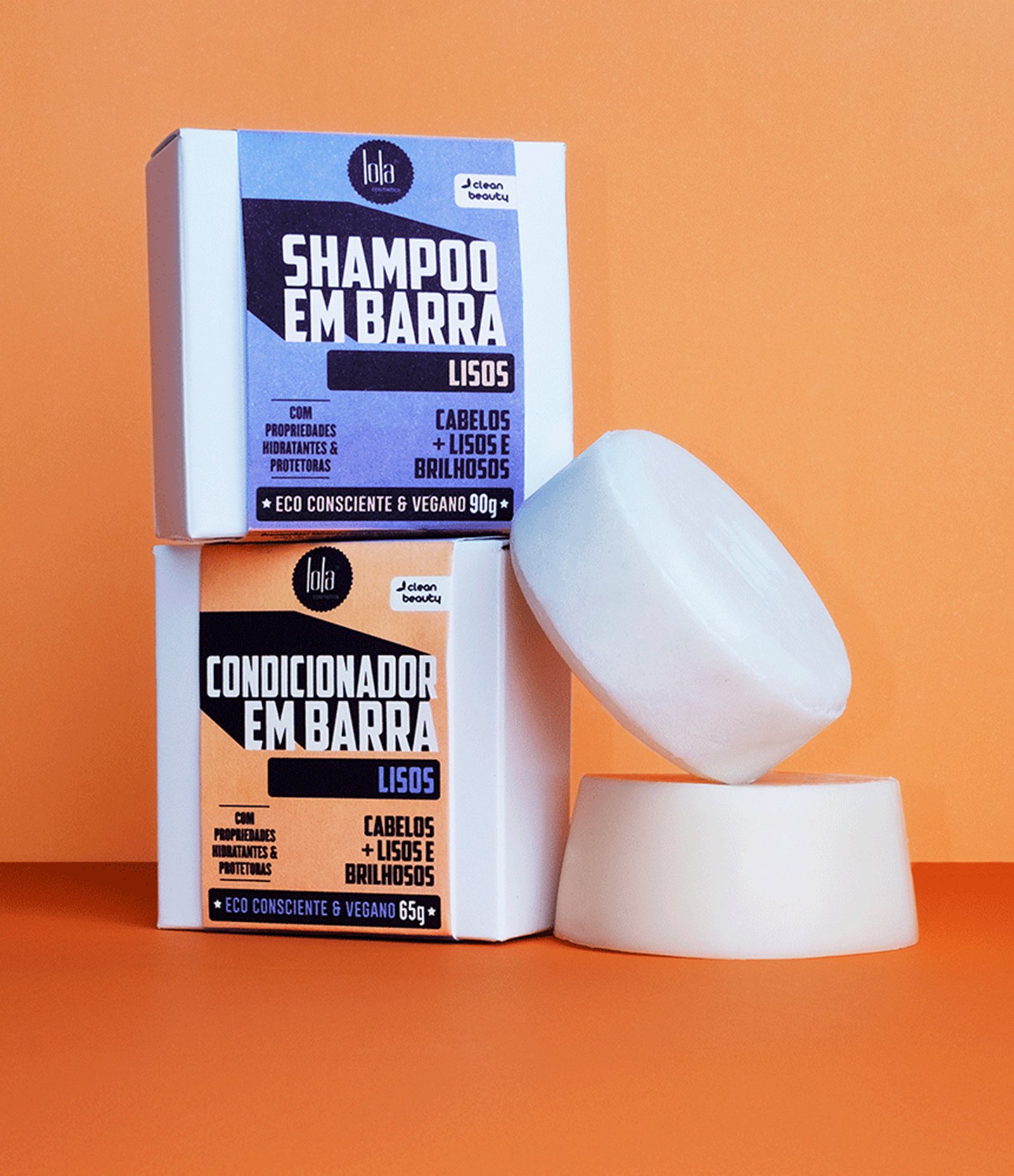 Condicionador em Barra para Cabelos Lisos Lola Cosmetics 65g 5