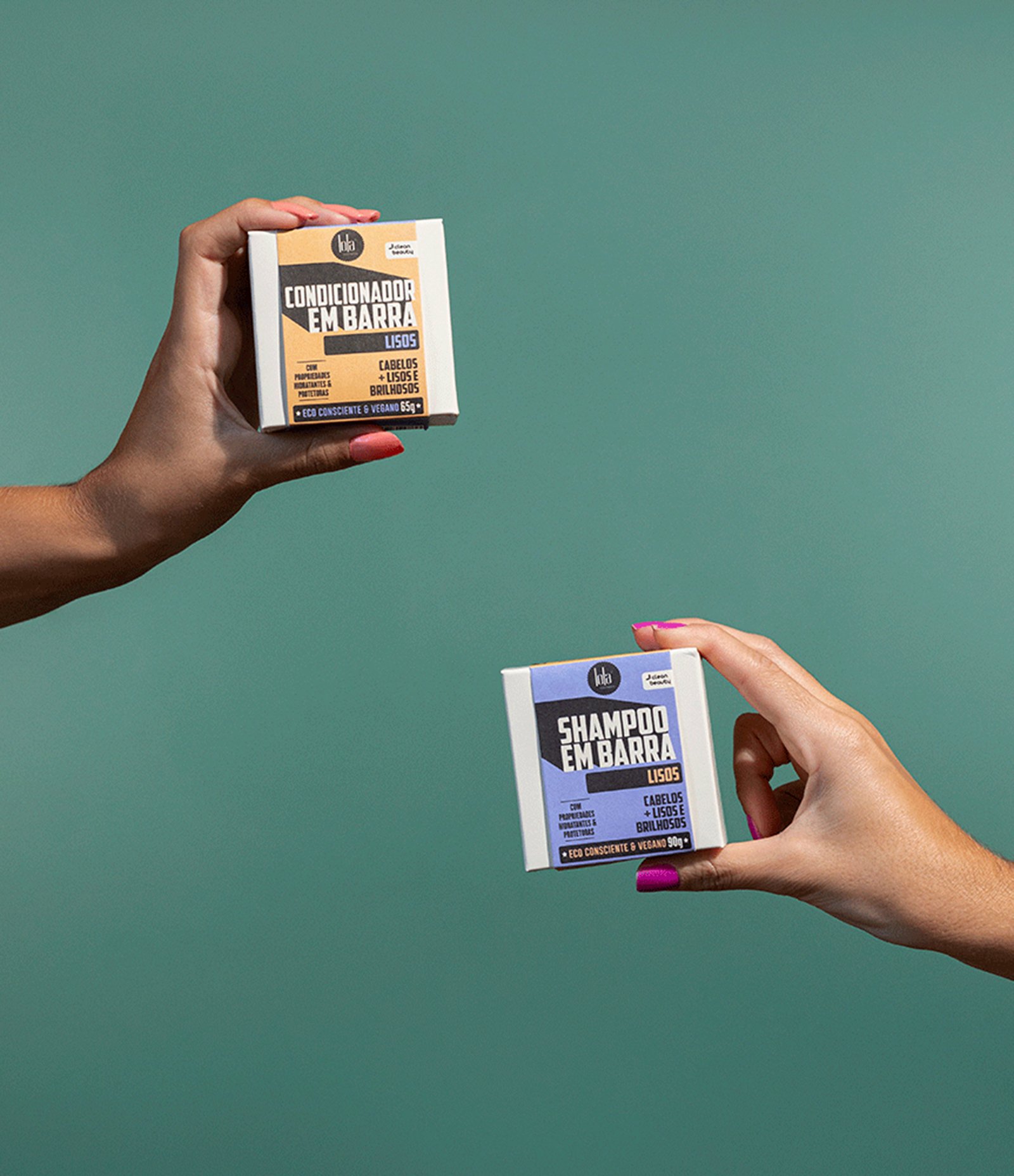 Condicionador em Barra para Cabelos Lisos Lola Cosmetics 65g 7