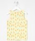 Imagem miniatura do produto Blusa Infantil Estampada de Piña - Talle 5 a 14 años Amarillo 2