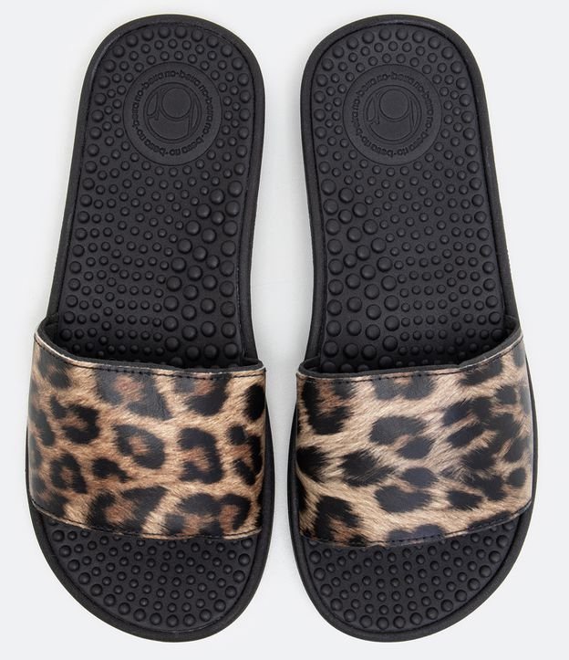 nike leopard print benassi slides