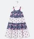 Imagem miniatura do produto Vestido Infantil Marias Estampado Diferenciado - Talle 5 a 14 años Azul 1