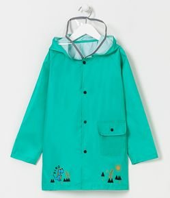 Capa de Chuva Infantil com Dino 3D