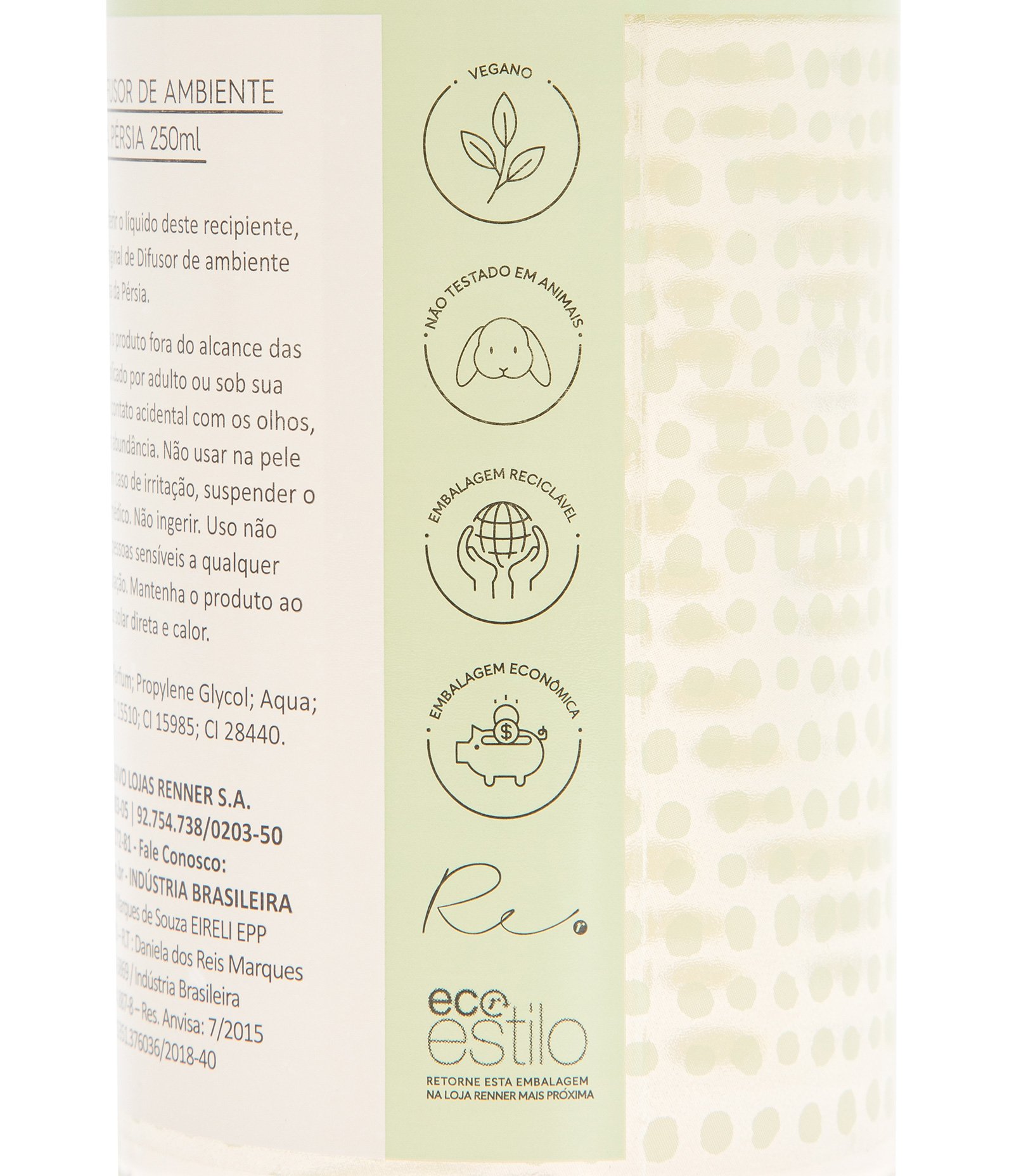 Refil Difusor Lima da Pérsia Alchemia 250ml 3