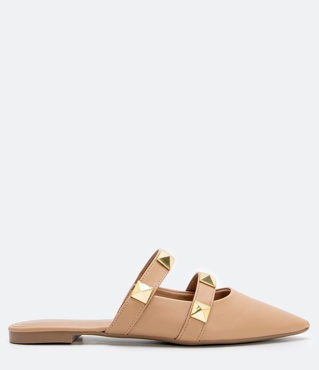 Sapatilha Mule Bico Fino Satinato