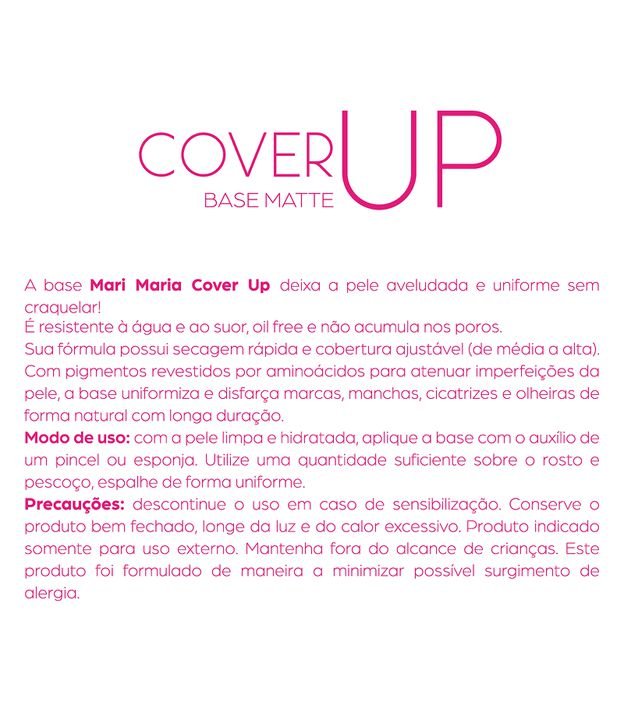 Base Cover Up Mari Maria MM22 6