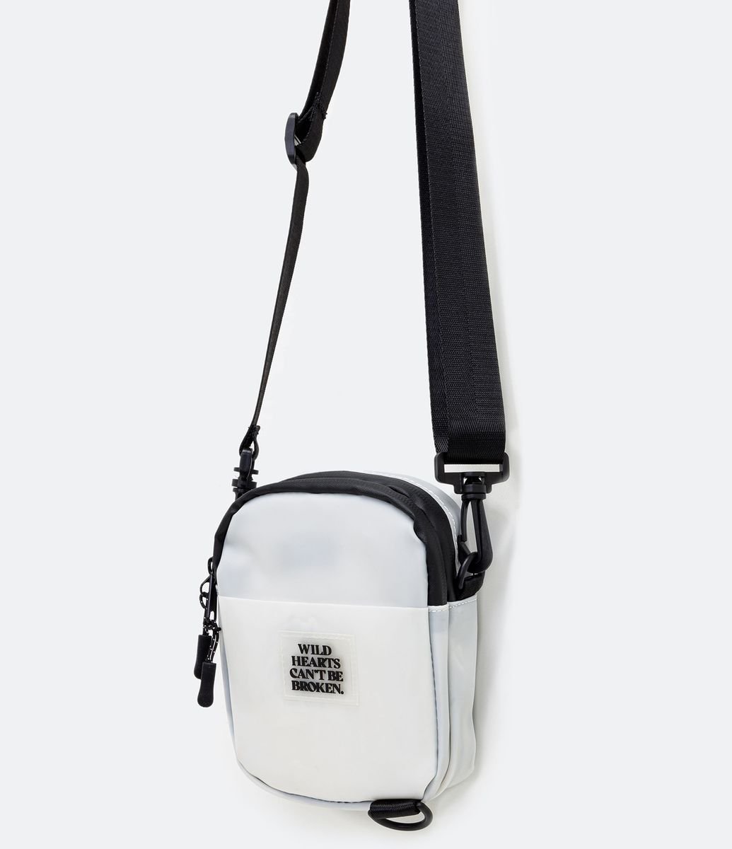 shoulder bolsa transparente renner