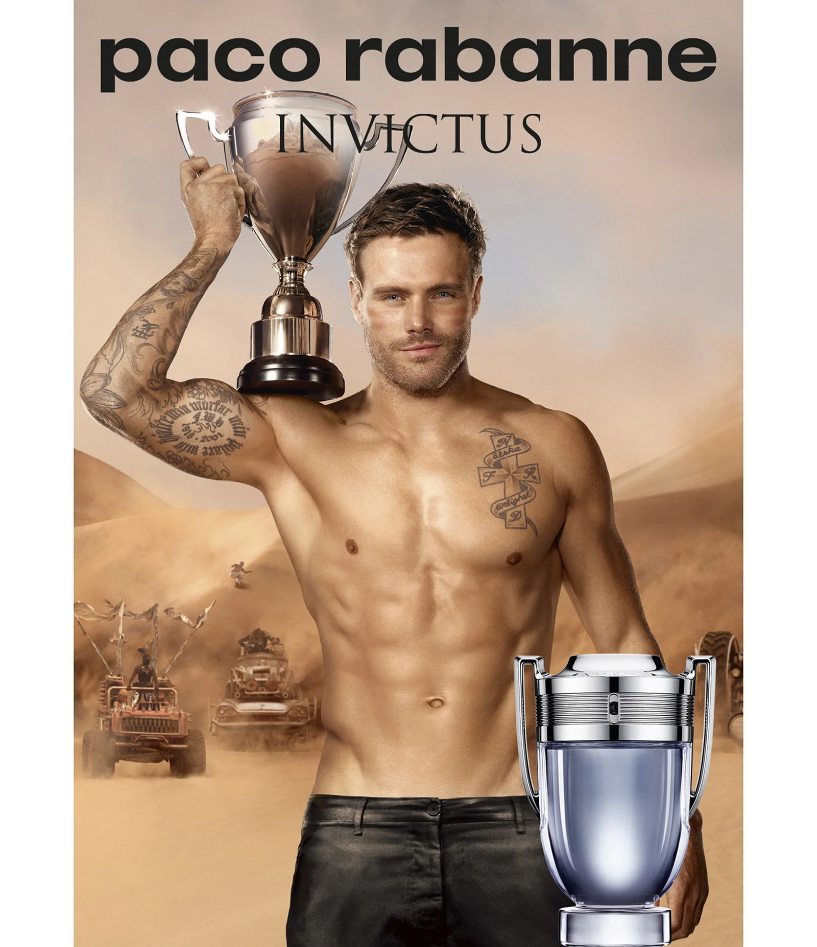 Perfume Paco Rabanne Invictus Masculino Eau de Toilette 200ml 3
