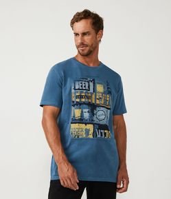 Camiseta Comfort em Algodão com Estampa Beer Festival