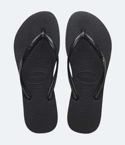 Chinelo Slim com Tira Metalizada Havaianas