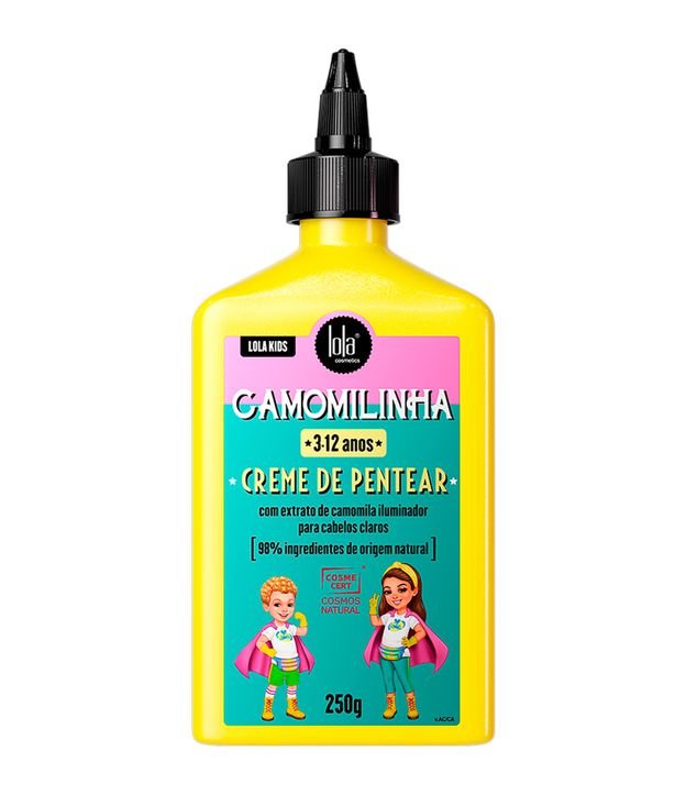 Creme de Pentear Camomilinha Lola Cosmetics 250ml 1