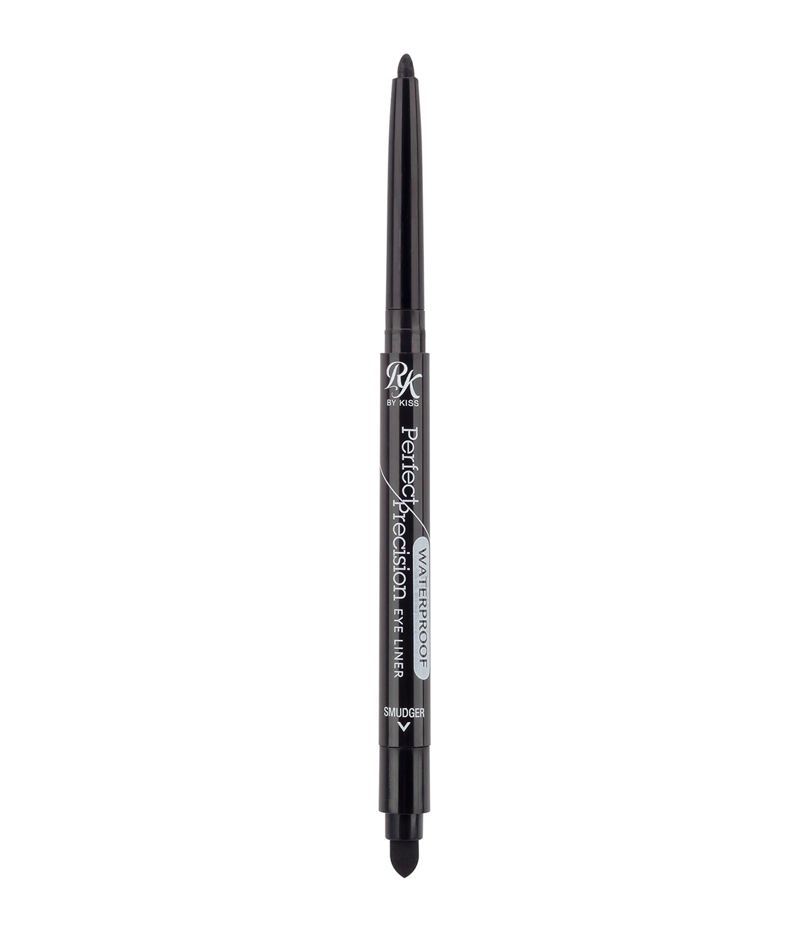 Lápis para Olhos Retrátil a Prova D’água Kiss Blackest Black 2