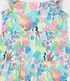 Imagem miniatura do produto Vestido Infantil Marias en Viscosa con Estampado de Follajes y Animales - Talle 1 a 5 años Multicolores 3