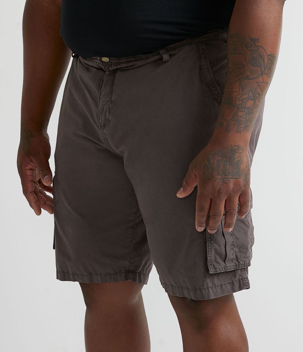 bermuda cargo cinza