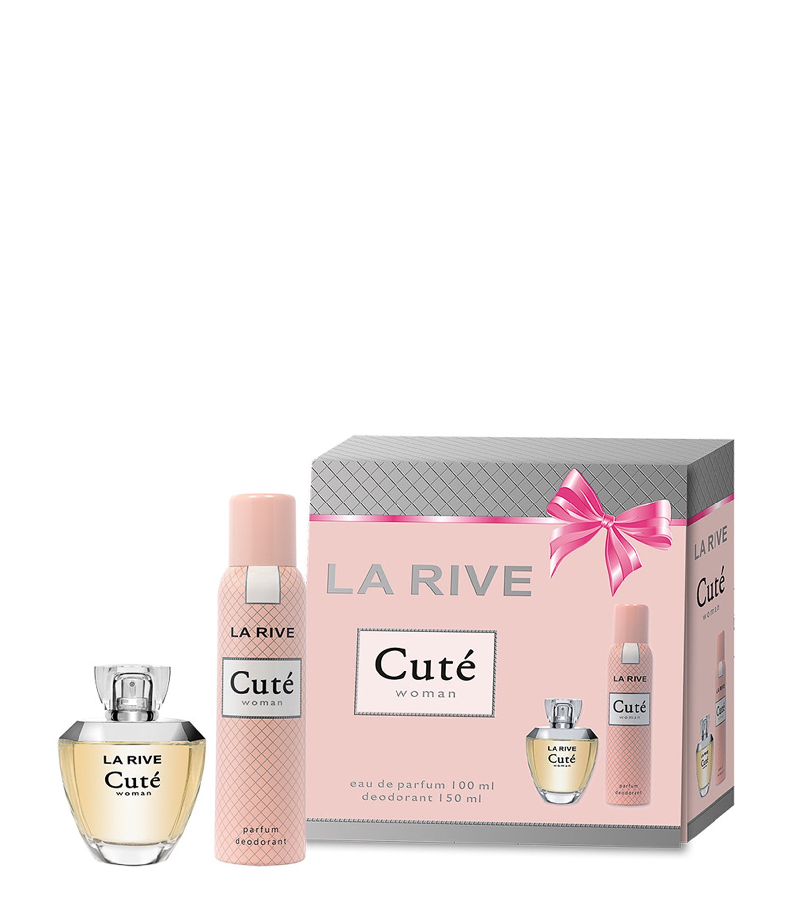 Kit Perfume La Rive Cute Eau de Parfum + Desodorante 100ml 1