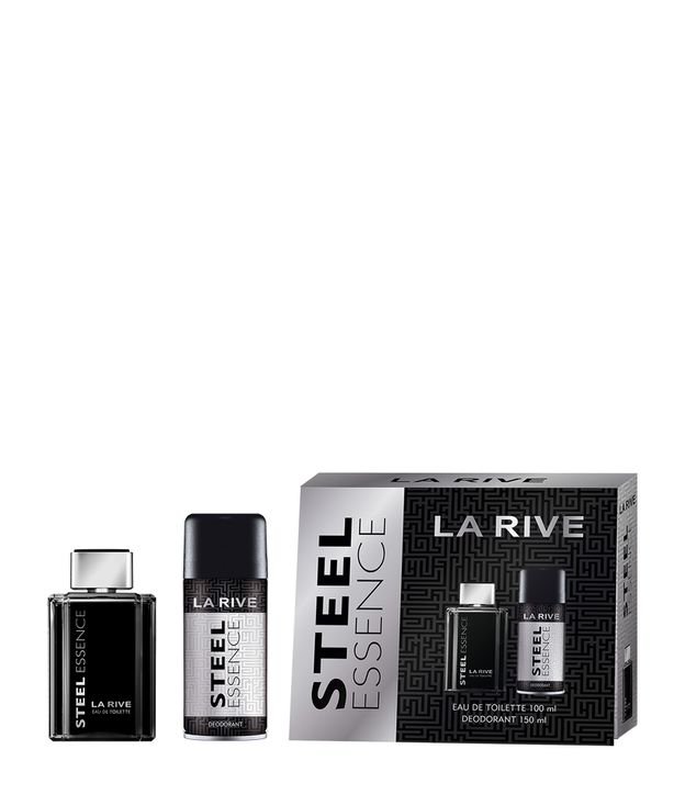 Kit Perfume La Rive Steel Essence Eau de Toilette + Desodorante