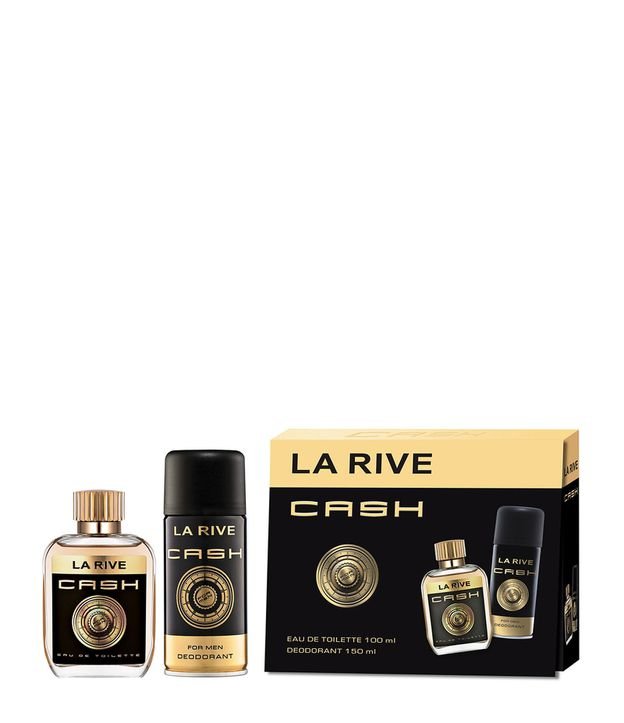 Kit Perfume La Rive Cash Man Eau de Toilette + Desodorante 100ml 1