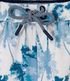 Imagem miniatura do produto Bermuda de Baño Infantil con Estampas de Cocoteros - Talle 1 a 5 años Blanco Nieve/Azul 3