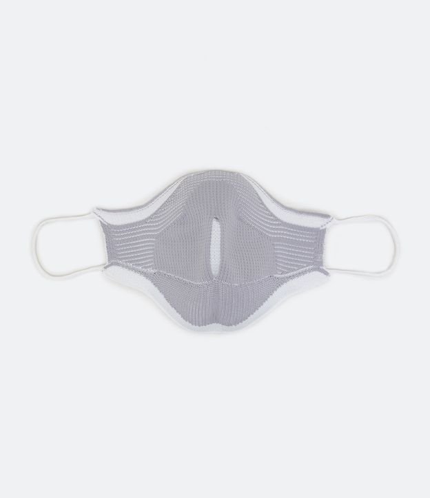 Kit Máscara Fiber Air com 30 filtros e Suporte - Tam G Branco 3