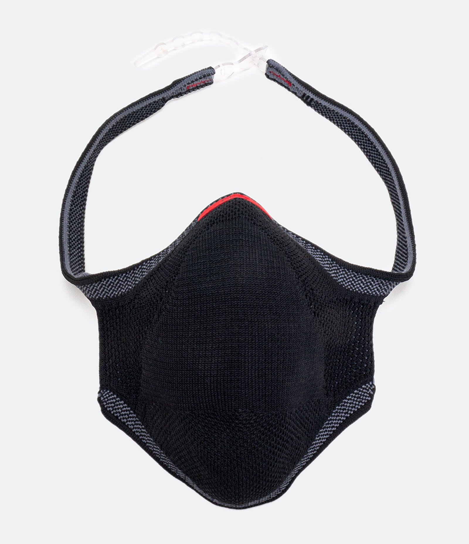 Kit Máscara Fiber Sport com 30 Filtros e Suporte - Tam G Preto 2