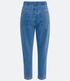 Imagem miniatura do produto Pantalón Mom Jeans con Elástico en la Cintura Azul 8