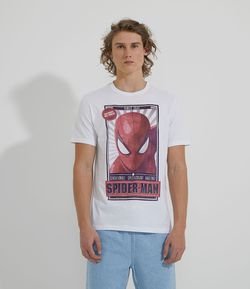 Camiseta Manga Curta Homem Aranha