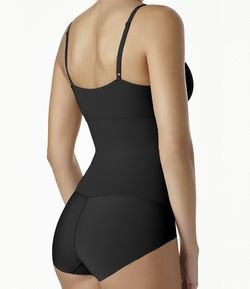 Body Shapewear Invisible Control em Microfibra sem Bojo Liz 