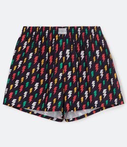 Cueca Samba Canção Estampa Raios