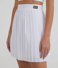 Saia Curta Plissada Now United