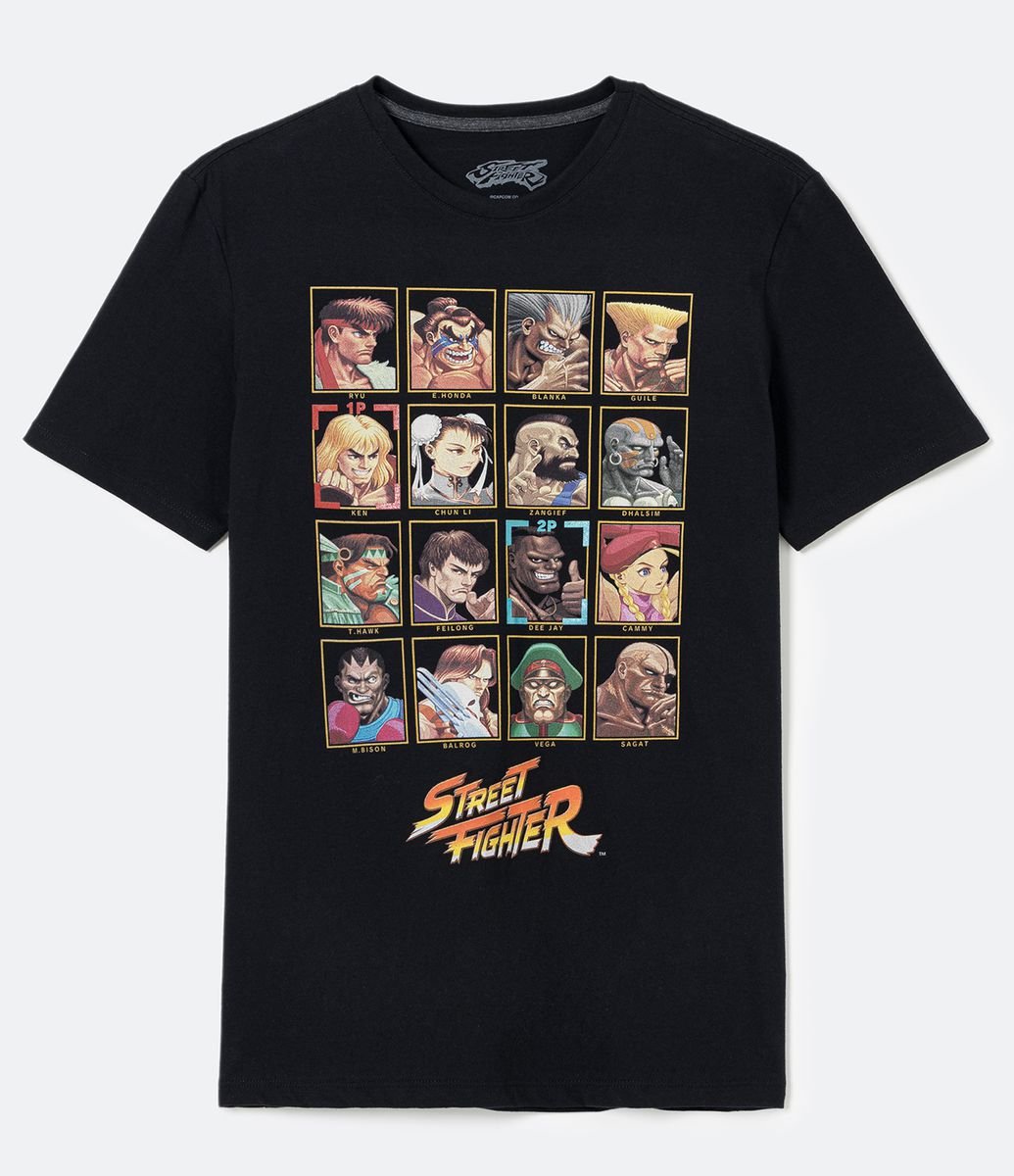 camiseta street fighter