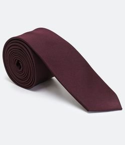 Gravata Slim Básica Acetinada