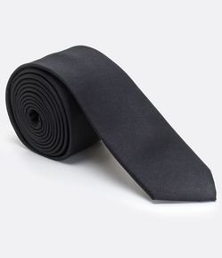 Gravata Slim Básica Acetinada