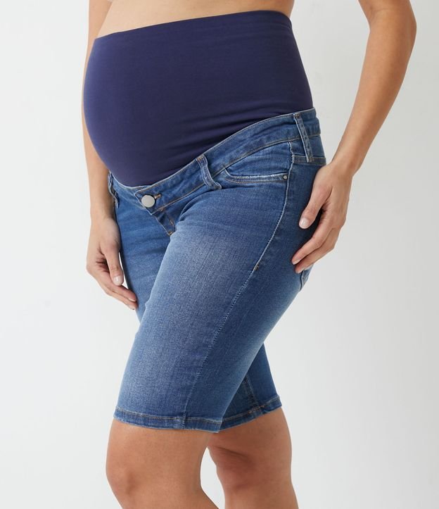 Jeans ajustados maternity, Calças de mulher