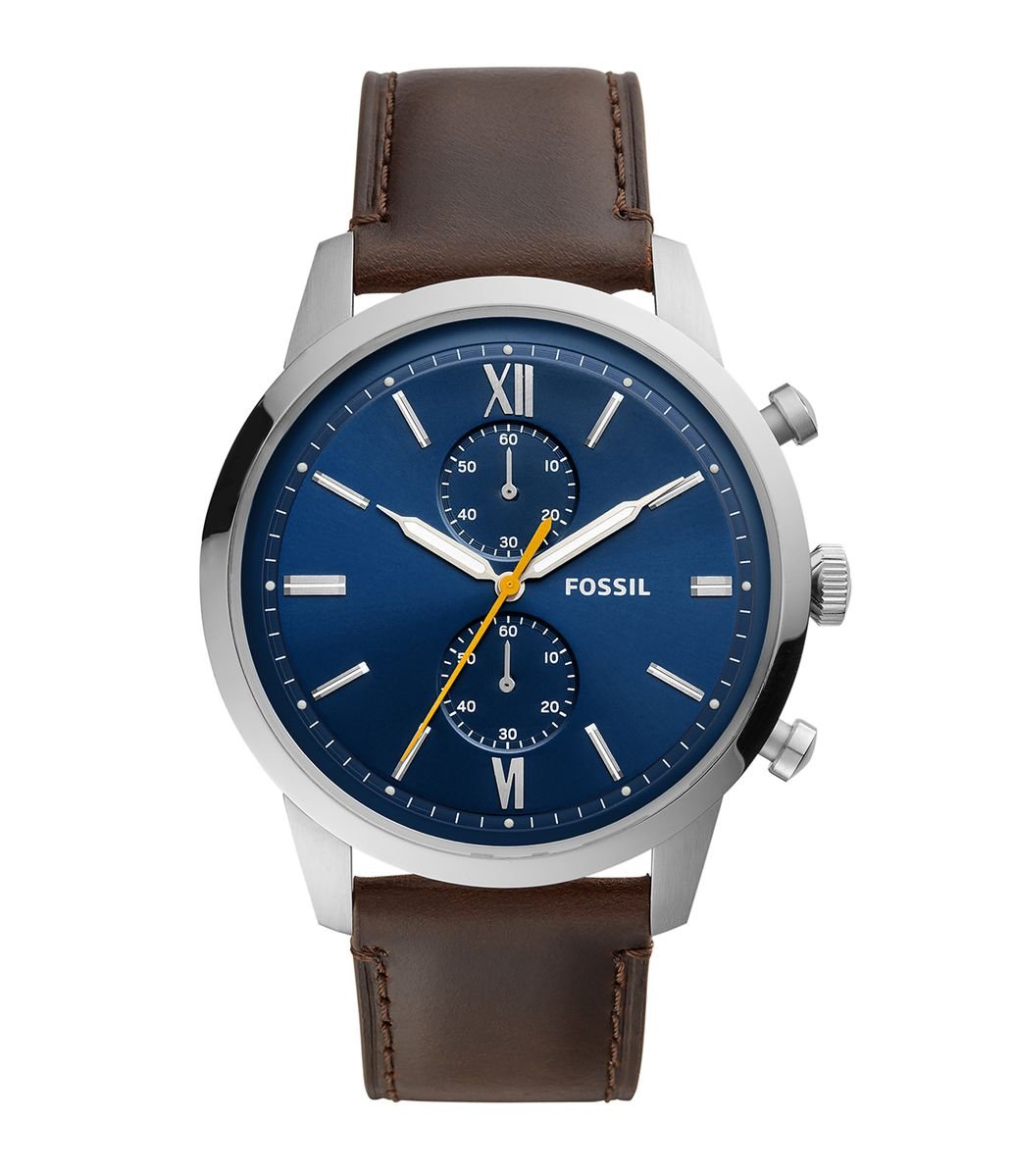Relógio Fossil Masculino Townsman - FS5549/0AN Marrom - Renner