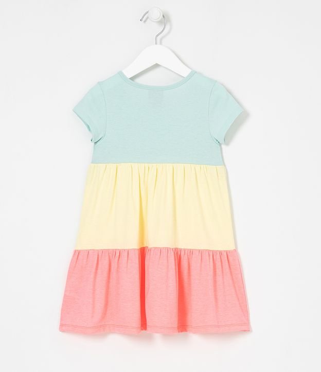 Vestido Infantil Recortes Marias - Talle 1 a 5 años Multicolores 2
