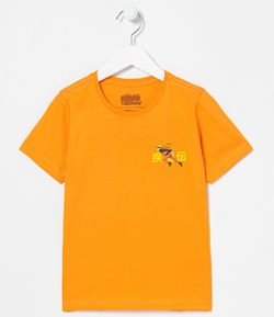 Camiseta Infantil Estampa de Naruto - Tam 5 a 14 anos