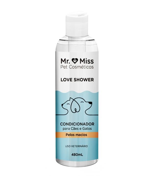 Condicionador Love Shower Pet Mr & Miss Pet