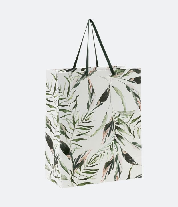 Embalagem de Presente com Estampa Floral