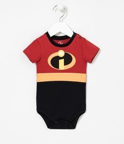 Body Infantil Fantasia Os Incríveis - Tam 0 a 18 meses
