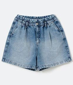 Short Mom em Jeans com Cós Clochard Curve & Plus Size