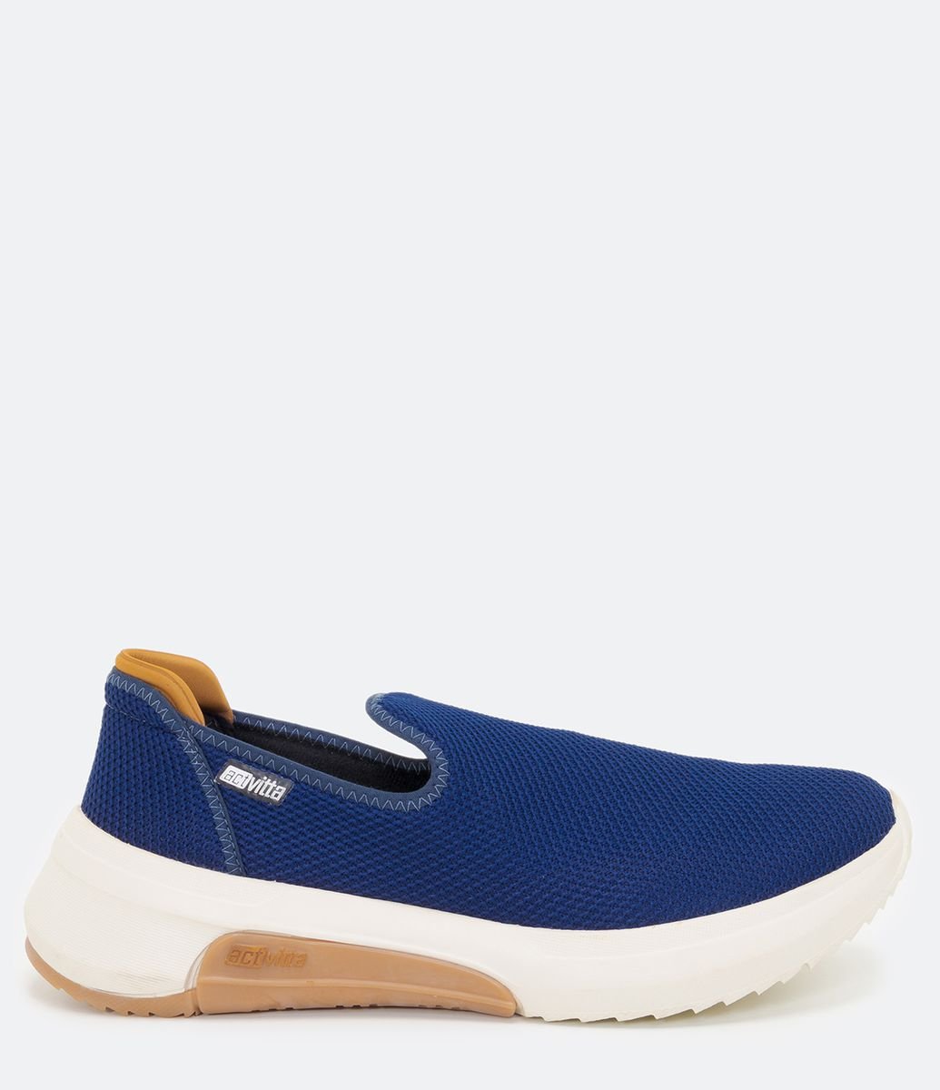 Tênis Slip On Actvitta Azul