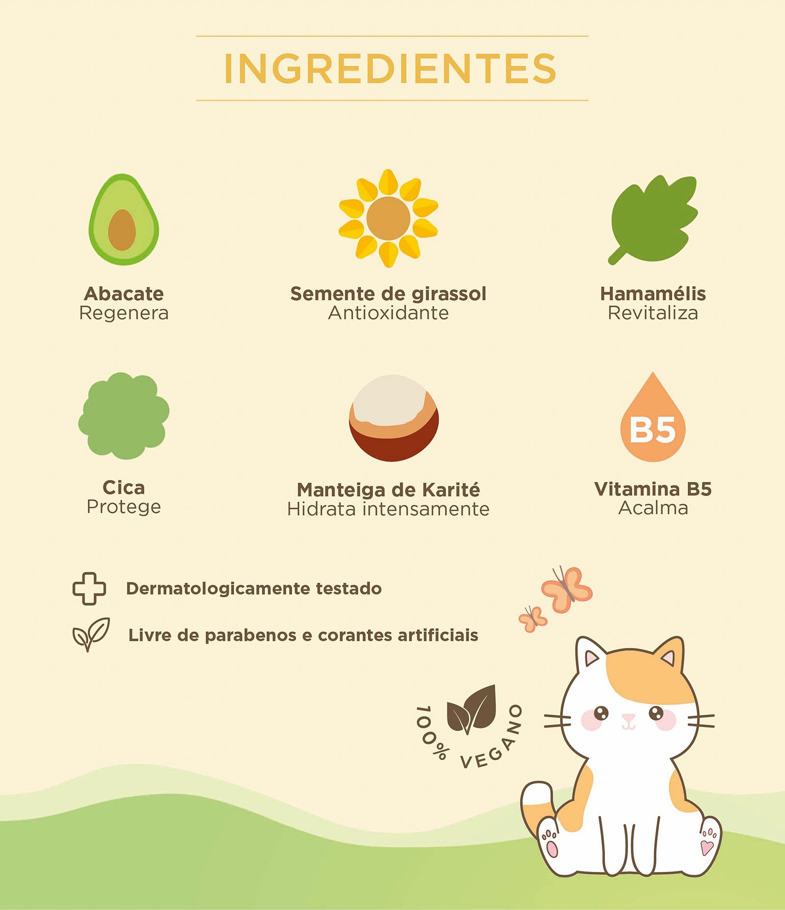 Máscara Facial em Tecido Hidratante Kids Kiss U 5