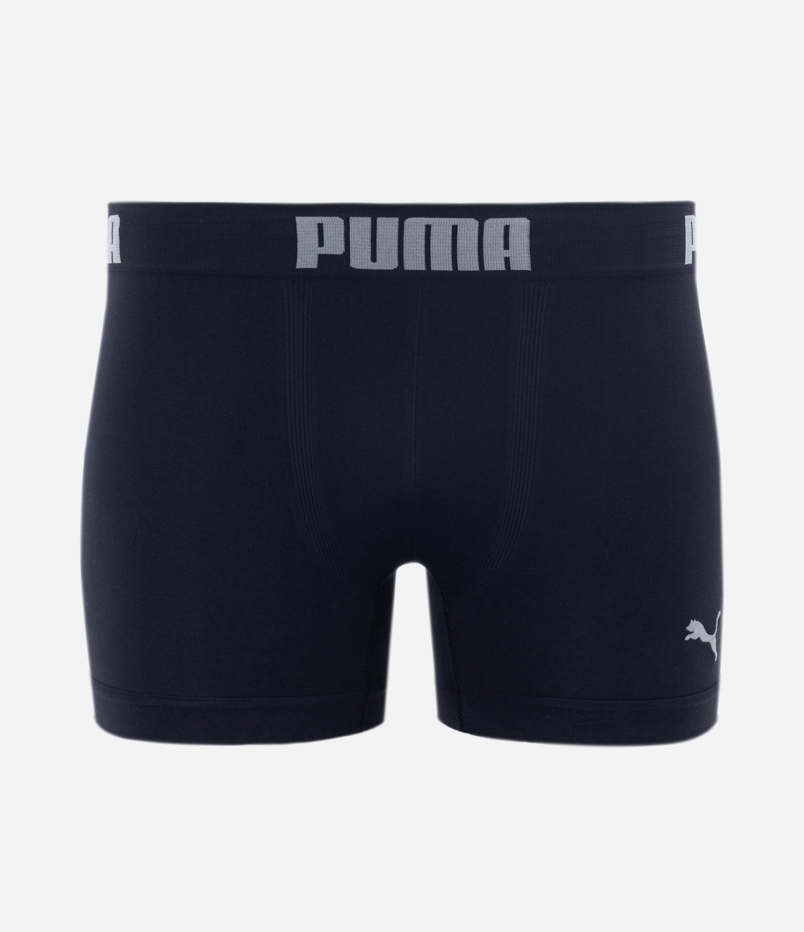 Kit 02 Cuecas Boxer em Microfibra sem Costura Puma Branco/Preto 3