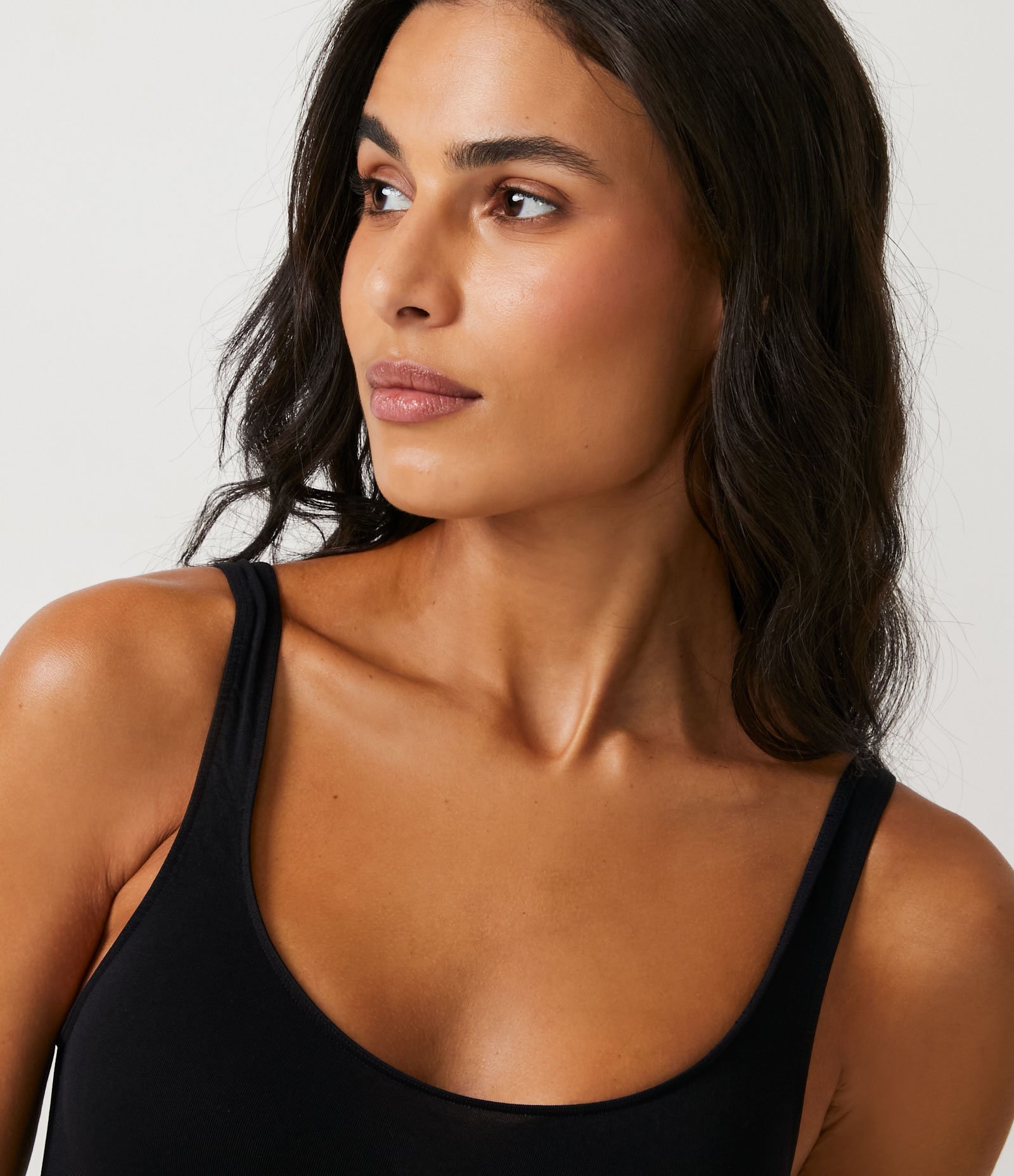 Kit 02 Sutiãs Básicos em Microfibra sem Bojo e sem Aro TriFil Preto/Branco 3