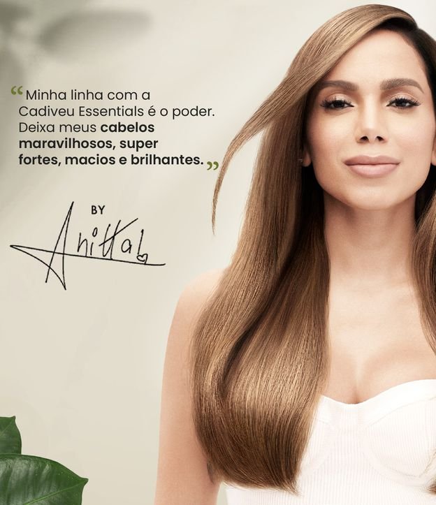 Shampoo Anitta Vegan Repair Essentials Cadiveu | Cadiveu | 250ml