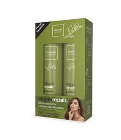 Kit Anitta Shampoo e Condicionador Vegan Repair Essentials Cadiveu