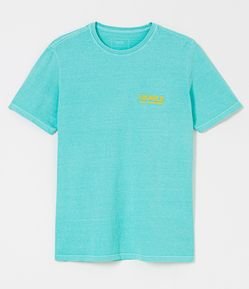 Camiseta Manga Curta em Algodão Estampa Likable