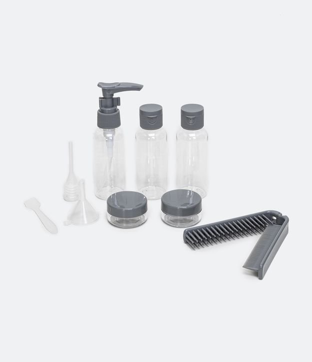Kit Viagem Plástico com Escova