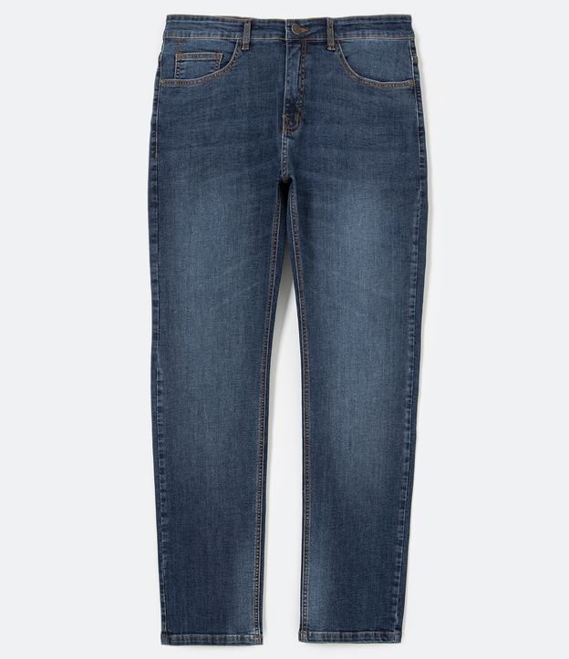 Pantalón Slim Comfort en Jeans Azul 5