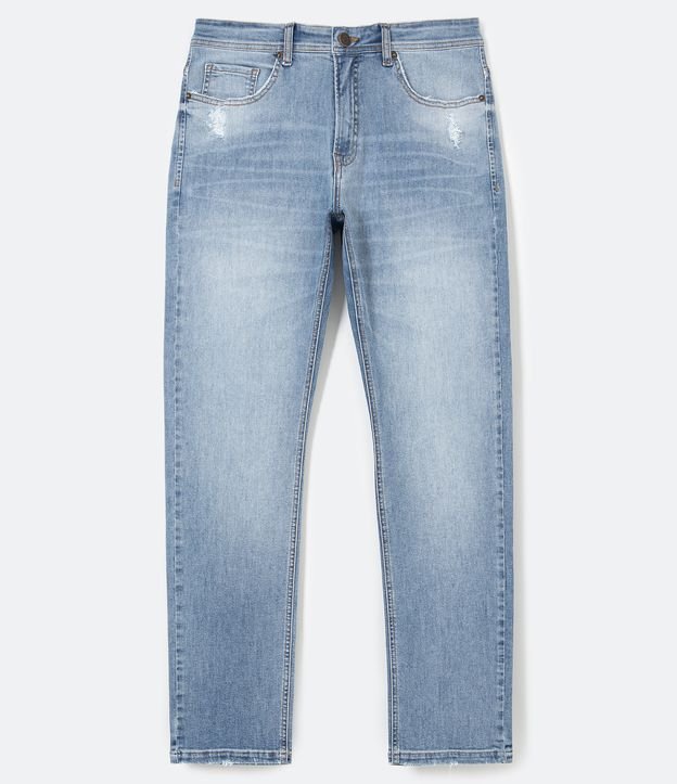 Pantalón Jeans Slim Azul 6